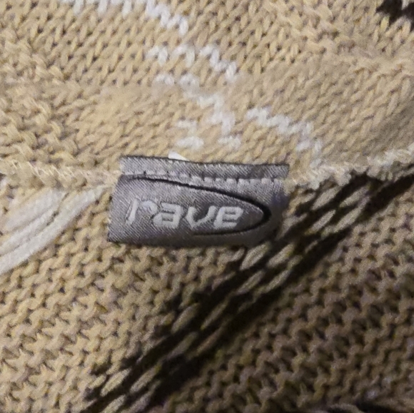 Vintage 90s Rave Knitted Poncho - Picture 5 of 5